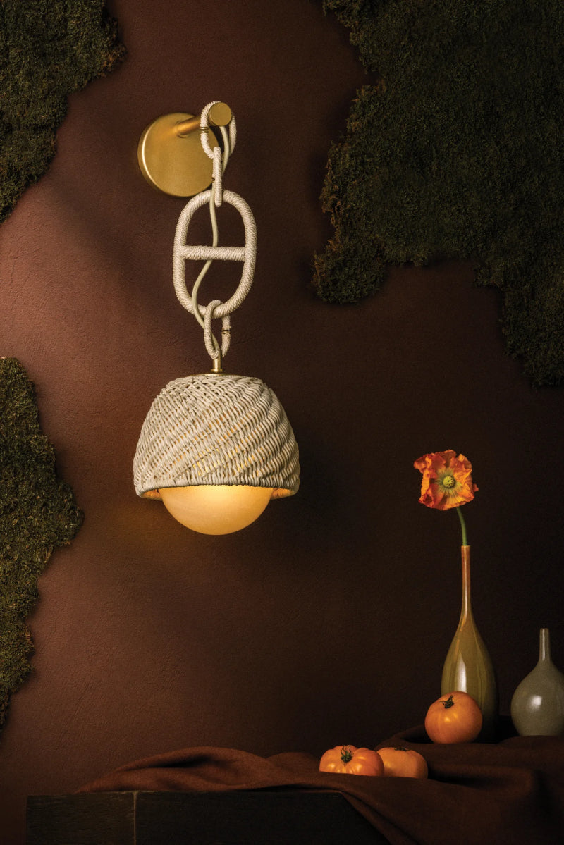 Corbett 576-01 Piasu 1-lt 23" Tall Wall Sconce