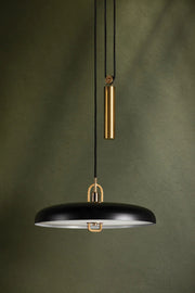 Troy F1618 Plummet 1-lt 18" LED Pendant - Soft Black