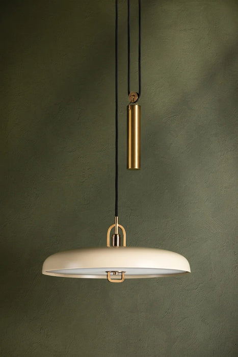 Troy F1618 Plummet 1-lt 18" LED Pendant - Soft Sand