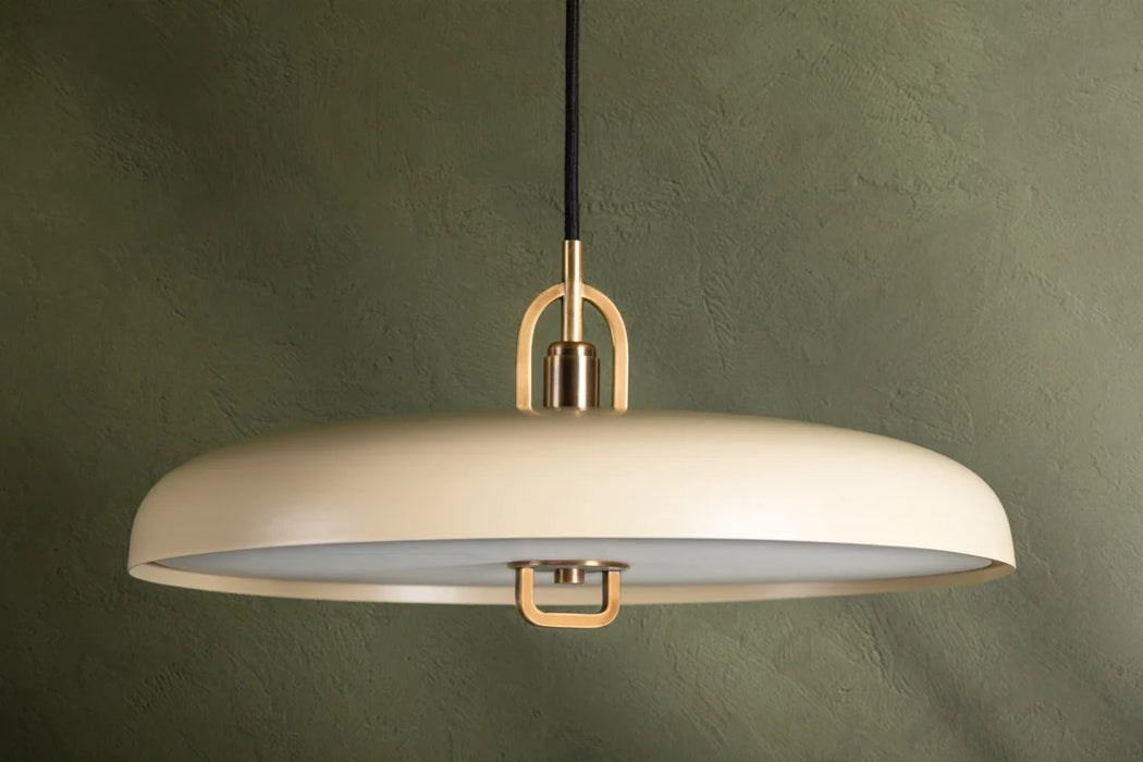 Troy F1618 Plummet 1-lt 18" LED Pendant - Soft Sand