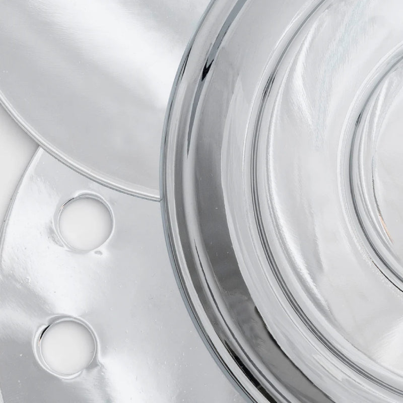 Crystorama ADD-302 Addis 2-lt 15" Wall Sconce - Polished Chrome