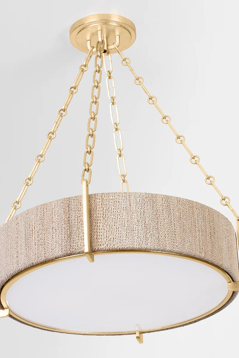 Hudson Valley 1636 Quebec 6-lt 31" Chandelier
