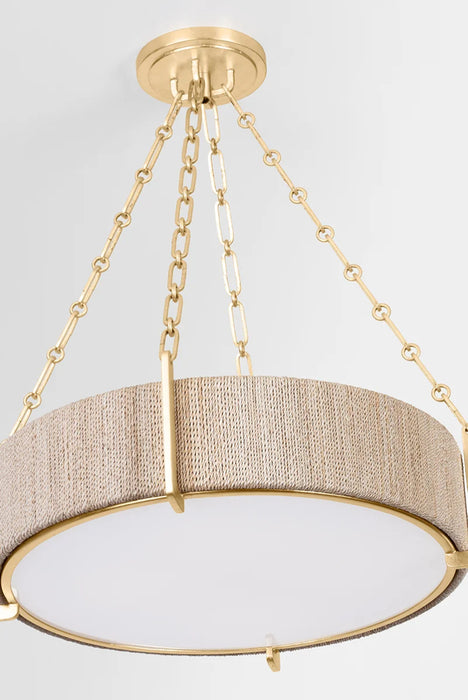 Hudson Valley 1636 Quebec 6-lt 31" Chandelier