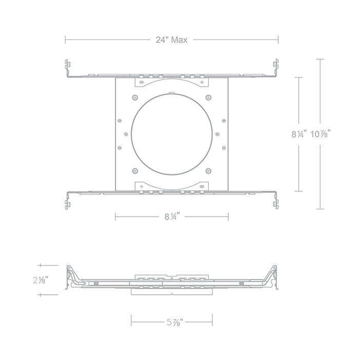 WAC R1ABFL 6" Aether Atomic Frame-In Kit