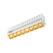 WAC R1GAL08 Multi Stealth 8 Cell Adjustable Trimless - Gold
