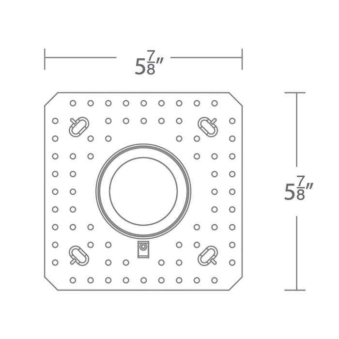 WAC R2ARDL Aether 2" Round LED Downlight Trimless