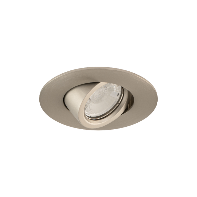 WAC R2BRA Ocularc 2.0 11W 2" Round 0° - 35° Adjustable LED Downlight, 5CCT - Brushed Nickel