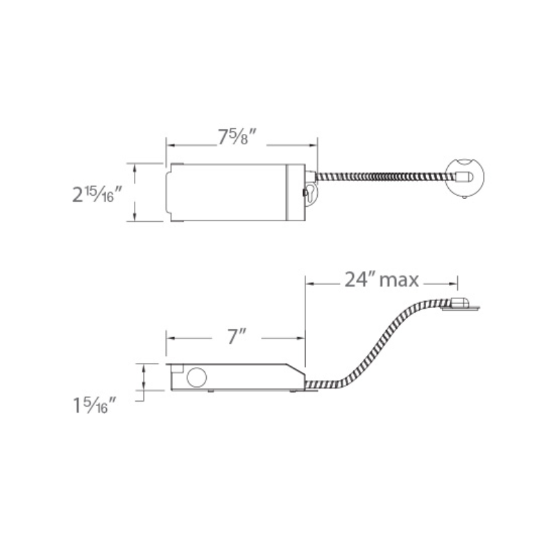 WAC R2BRT Volta 2" LED Remodel Housing