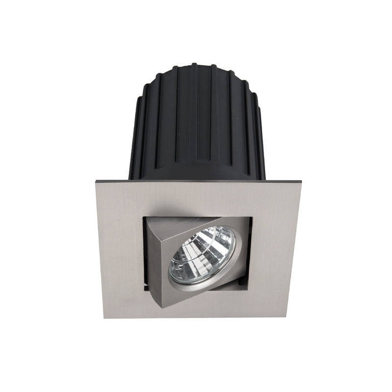 WAC R2BSA-11 Ocularc 2.0 11W 2" Square 0° - 35° Adjustable Downlight - Brushed Nickel