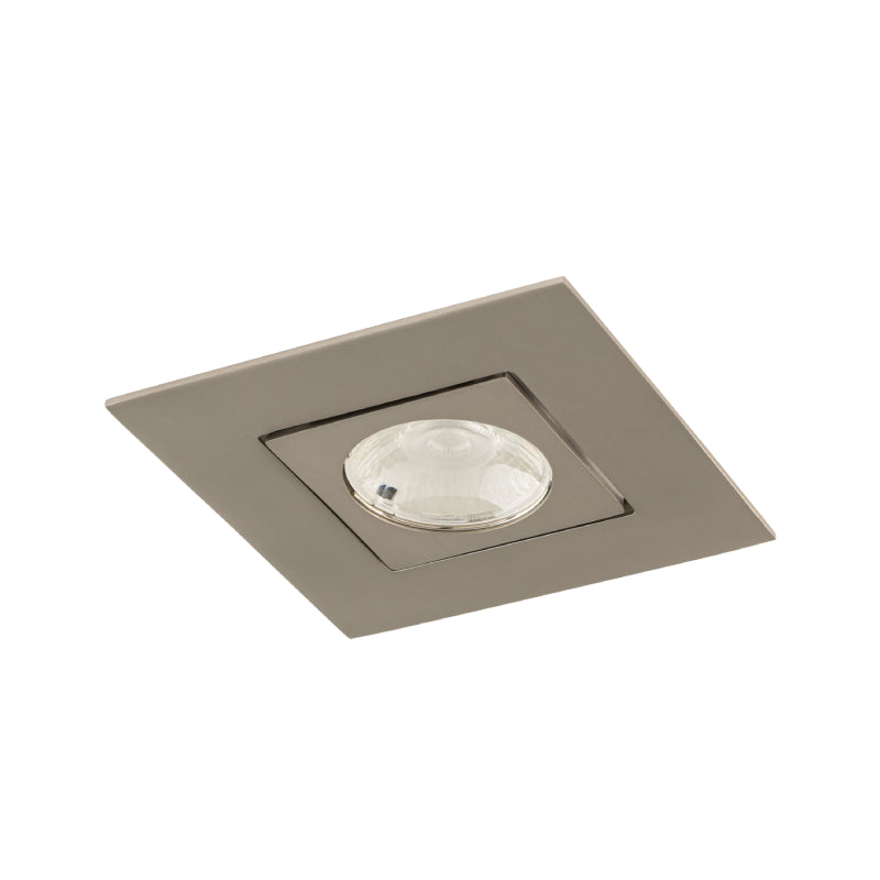 WAC R2BSA Ocularc 2.0 11W 2" Square 0° - 35° Adjustable LED Downlight, 5CCT - Brushed Nickel