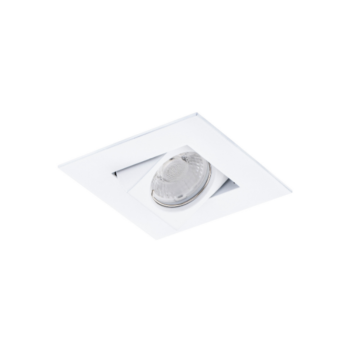 WAC R2BSA Ocularc 2.0 11W 2" Square 0° - 35° Adjustable LED Downlight, 5CCT - White