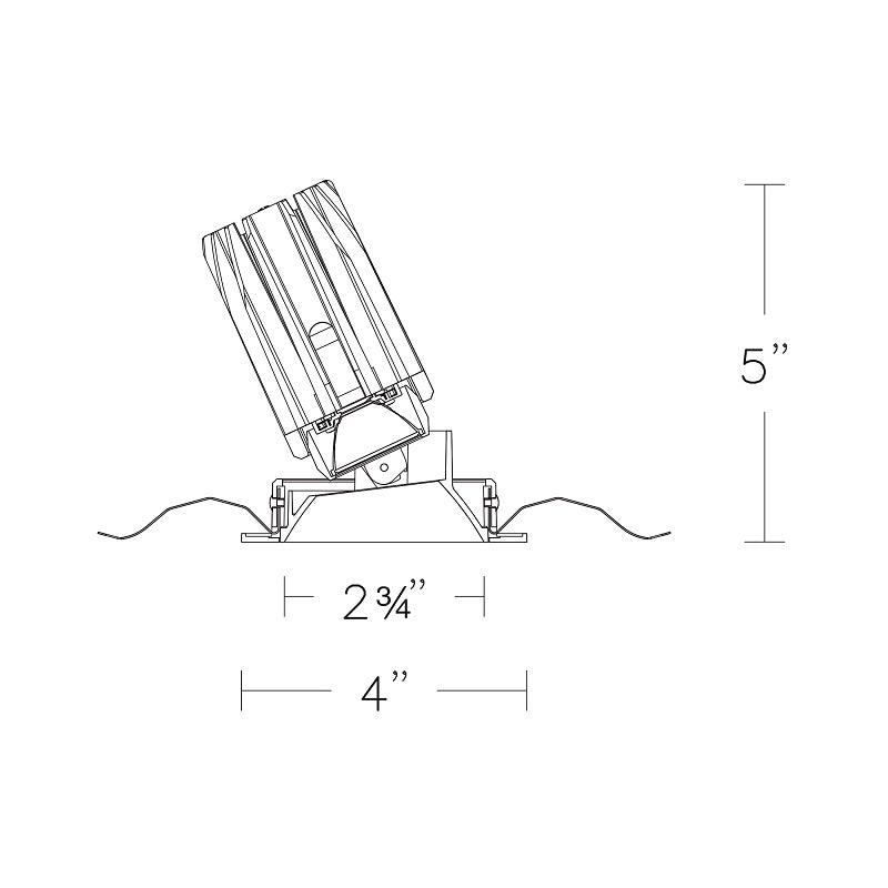WAC R2FRAT-940 2" Round Adjustable Trimmed, 4000K