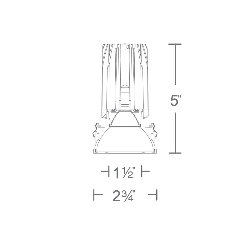 WAC R2FRPL 2" Round Pinhole Trimless