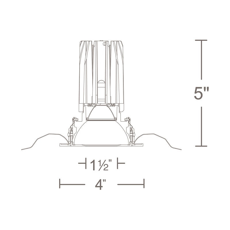 WAC R2FRPT 2" Round Pinhole Trimmed, Dim-to-Warm
