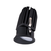 WAC R2FRWL-940 2" Round Wall Wash Trimless, 4000K - Black