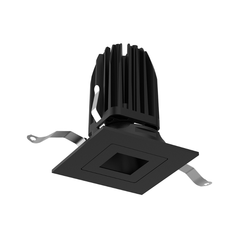WAC R2FSPT 2" Square Pinhole Trimmed, Dim-to-Warm - Black