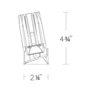 WAC R2FSWL-940 2" Square Wall Wash Trimless, 4000K