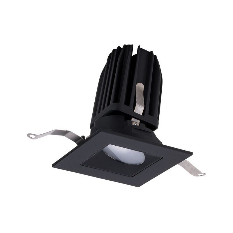 WAC R2FSWT-940 2" Square Wall Wash Trimmed, 4000K - Black