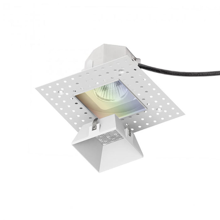 WAC R3ASDL-CC Aether 3.5" Square LED Color Changing Downlight Trimless w/ Housing