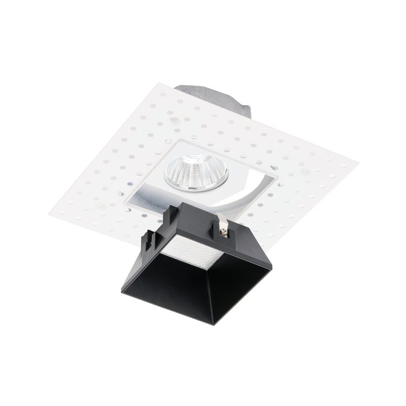 WAC R3ASDL Aether 3.5" Square LED Trimless Downlight - Black
