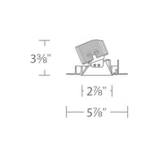 WAC R3ASWL Aether 3.5" Square LED Wall Wash Trimless Downlight