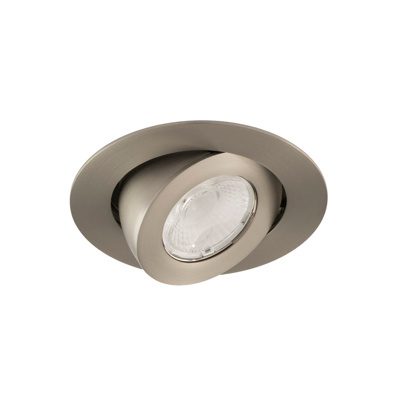 WAC R3BRA Ocularc 3.0 13W 2" Round Adjustable LED Downlight, 5CCT - Brushed Nickel