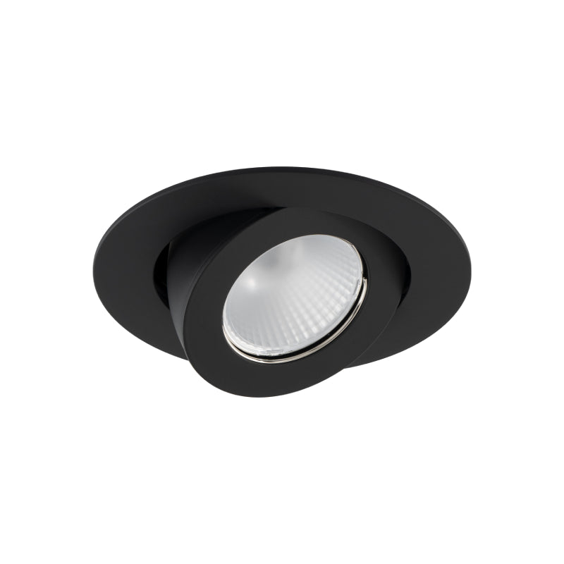 WAC R3BRAN Ocularc 3.0 11W 2" Round Adjustable Remodel/New Construction LED Downlight, Dim-to-Warm - Black