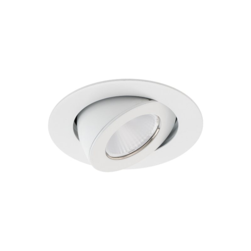 WAC R3BRAN Ocularc 3.0 11W 2" Round Adjustable Remodel/New Construction LED Downlight, Dim-to-Warm - White