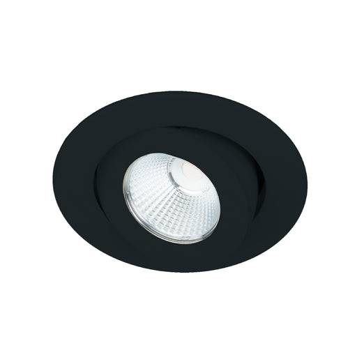 WAC R3BRA Ocularc 3.0  3" LED 0 - 35° Adjustable Trim, 48° Visual Cutoff - Black