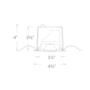 WAC R3BRA-WD Ocularc 3.0 3" Dim-to-Warm 0 -35° Adjustable Round Trim