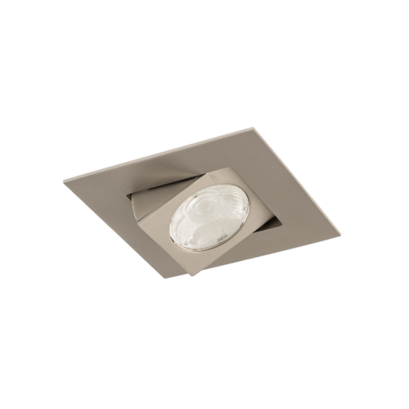 WAC R3BSA Ocularc 3.0 13W 2" Square Adjustable LED Downlight, 5CCT - Brushed Nickel