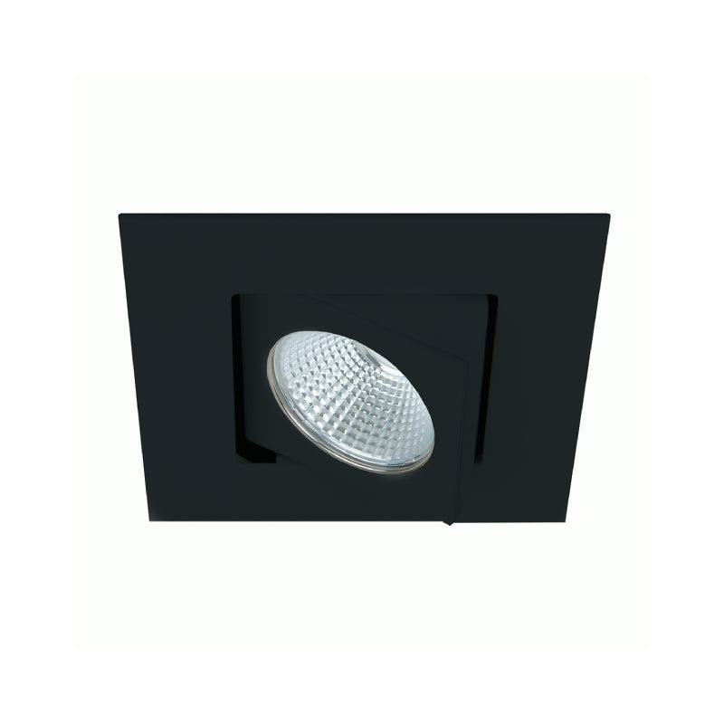 WAC R3BSA Ocularc  30 3" Square LED 0 - 35° Adjustable Trim, 48° Visual Cutoff - Black