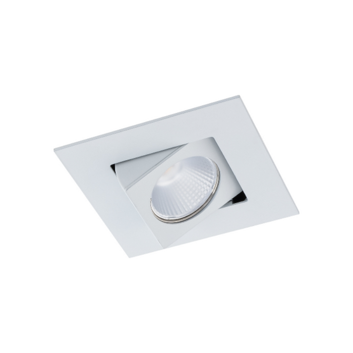 WAC R3BSAN Ocularc 3.0 11W 2" Square Adjustable Remodel/New Construction LED Downlight, Dim-to-Warm - White