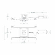 WAC R3BSA Ocularc 3.0 13W 2" Square Adjustable LED Downlight, 5CCT