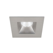 WAC R3BSD Ocularc 3.0 3" Square LED Open Reflector Trim, 35° Visual Cutoff - Brushed Nickel