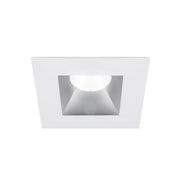 WAC R3BSD Ocularc 3.0 3" Square LED Open Reflector Trim, 35° Visual Cutoff - Haze/White