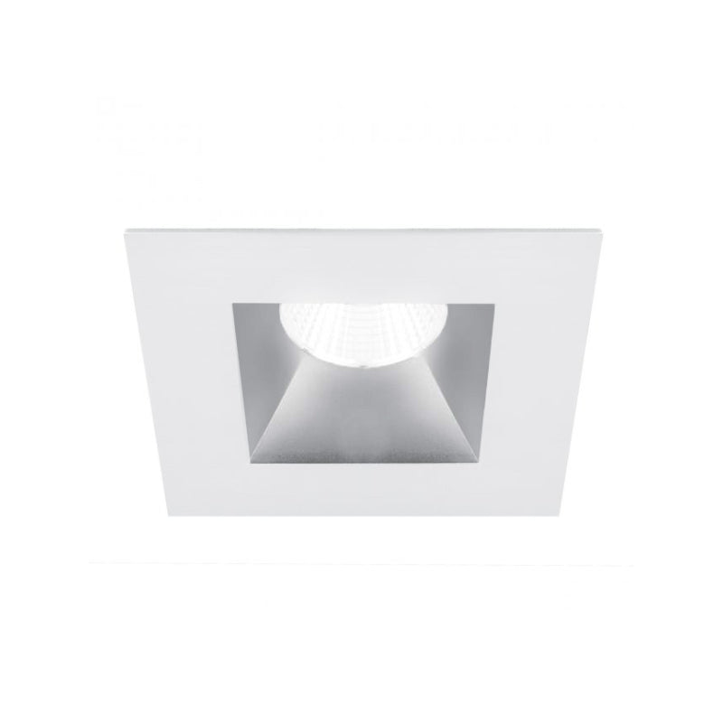 WAC R3BSD Ocularc 3.0 3" Square LED Open Reflector Trim, 35° Visual Cutoff - Haze/White