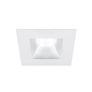 WAC R3BSD Ocularc 3.0 3" Square LED Open Reflector Trim, 35° Visual Cutoff - White