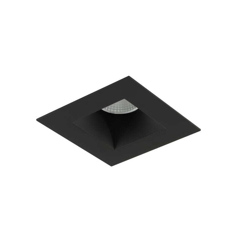 WAC R3BSDN Ocularc 3.0 11W 3" Square Remodel/New Construction LED Downlight, Dim-to-Warm - Black