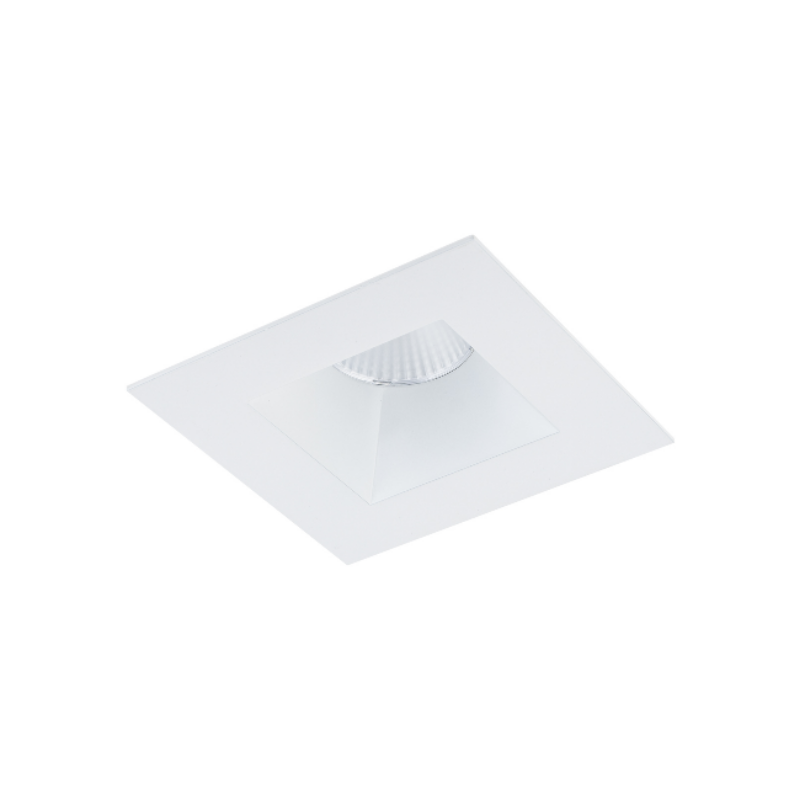 WAC R3BSDN Ocularc 3.0 11W 3" Square Remodel/New Construction LED Downlight, Dim-to-Warm - White