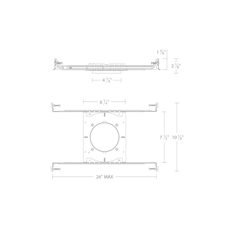 WAC R3JB-FRAME Kenric 3.5" 5CCT Frame-In Kit