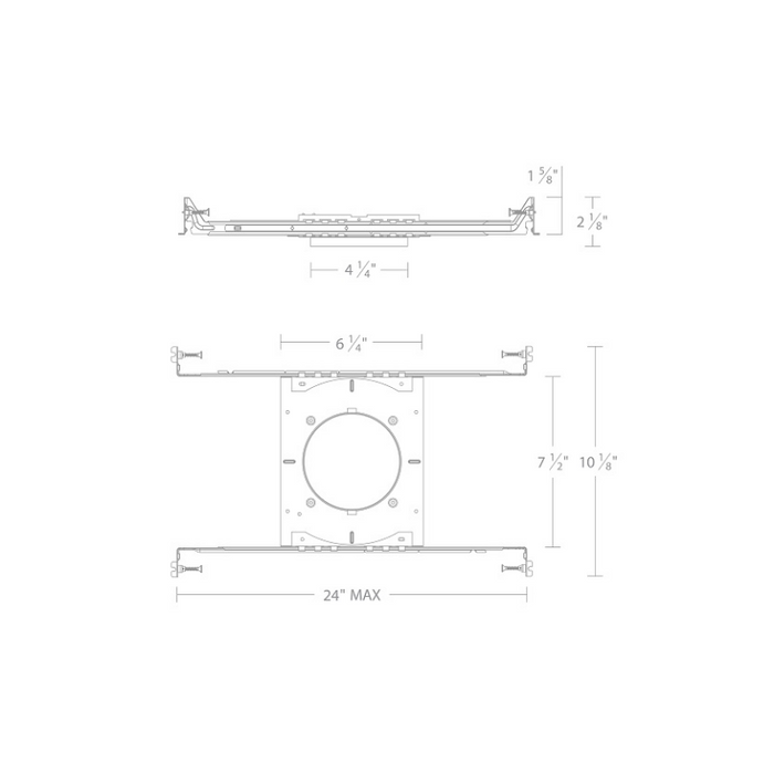 WAC R3JB-FRAME Kenric 3.5" 5CCT Frame-In Kit
