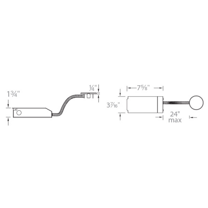 WAC R4BRT Volta 4.5" LED Remodel Housing