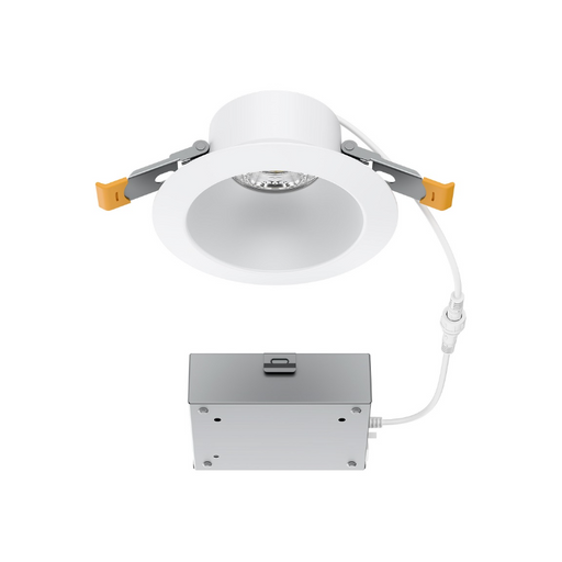 WAC R4DRDN2-F9CS Pop-In 4" Round LED New Construction Downlight with Remote Driver, CCT Selectable - White