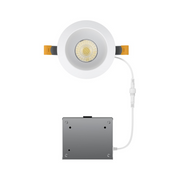 WAC R4DRDN2-F9CS Pop-In 4" Round LED New Construction Downlight with Remote Driver, CCT Selectable - White