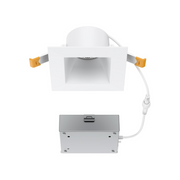 WAC R4DSDR2-F9CS Pop-In 4" Square LED Remodel Downlight with Remote Driver, CCT Selectable - White