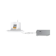 WAC R4DSDR2-F9CS Pop-In 4" Square LED Remodel Downlight with Remote Driver, CCT Selectable - White