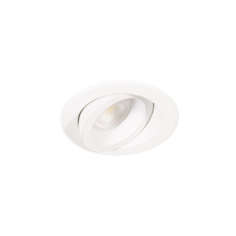 WAC R4ERA2R Lotos Regress 4" LED Adjustable Canless Downlight, CCT Selectable