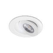 WAC R4ERAR Lotos 4" LED Adjustable Gimbal Trim Canless Downlight, CCT Selectable