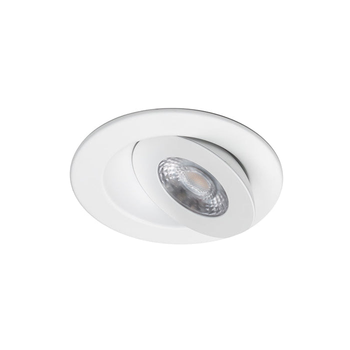 WAC R6ERAR-W9CS Lotos 6" Fire Rated Adjustable Canless Downlight, CCT Selectable